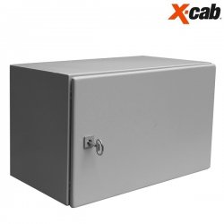 Cabinet rack metalic de exterior 7U Xcab, 600mm x 600mm, IP-55, montare pe perete