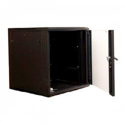 Cabinet rack de perete 12U Xcab, 600mm x 600mm, montare pe perete, design nou